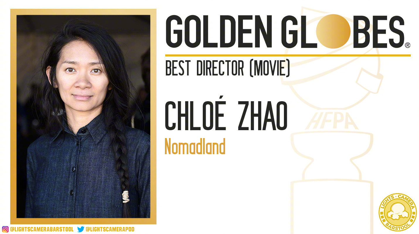 最近获得金球奖最佳导演的赵婷是中国籍的吗这很重要吗